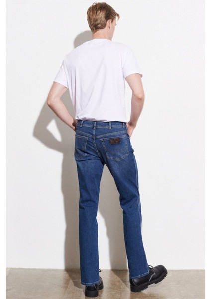 Texas Straight Fit Normal Bel Denim Esnek Jean Kot Pantolon