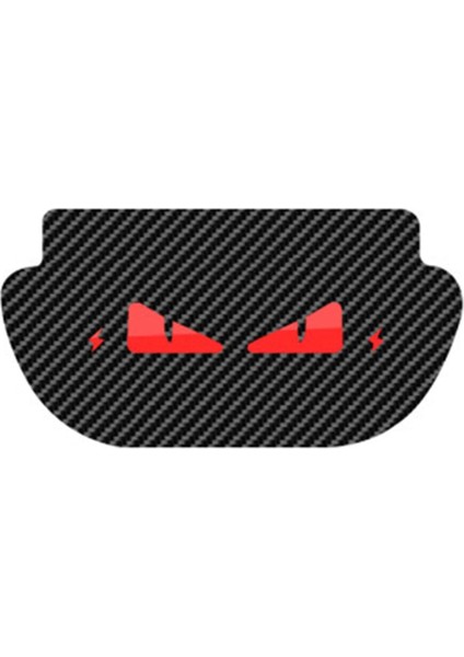 Tesla Model Y Için Fren Lambası Etiketi, Şeytan Göz Araba Arka Lambası Etiketi Otomotiv Dış Aksesuarları Yaratıcı Etiket (Yurt Dışından)