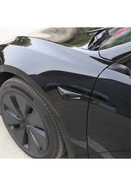 Yan Çamurluk Kamera Kılıfı Trim Tesla Model 3 Highland 2024 Dönüş Sinyali Kapağı Modeli 3+ Yan Kamera Koruma Kapağı (Yurt Dışından) modelleri