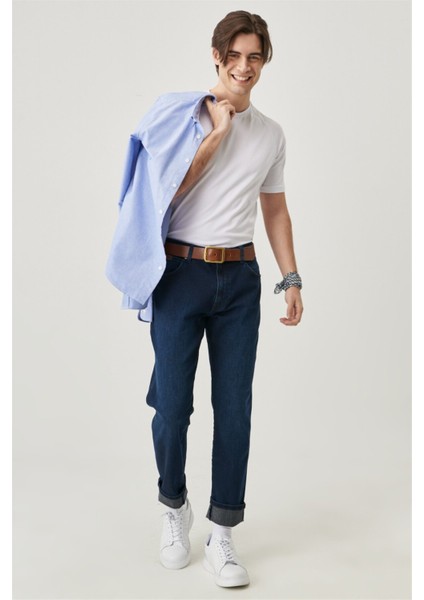 Bryson Skinny Fit Düşük Bel Denim Esnek Jean Kot Pantolon