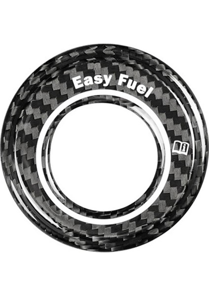 Ford Mustang 2024 2025 Aksesuarları Için Gerçek Sert Karbon Fiber Araç Depo Kapağı Yakıt Deposu Kapağı Etiketi (Yurt Dışından)