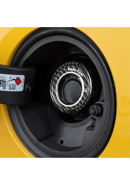 Ford Mustang 2024 2025 Aksesuarları Için Gerçek Sert Karbon Fiber Araç Depo Kapağı Yakıt Deposu Kapağı Etiketi (Yurt Dışından) fırsatları