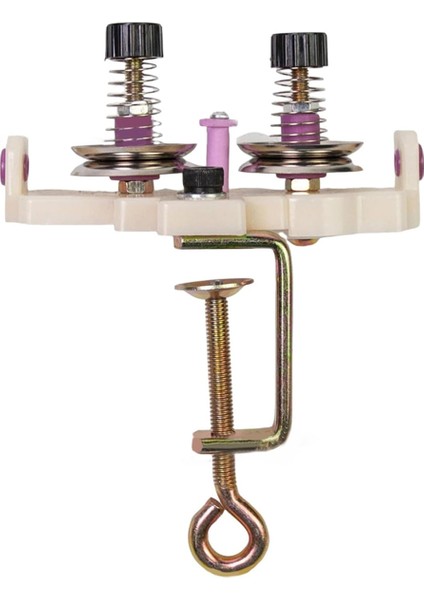 Tığ Işi, Örgü ve Dokuma Projeleri Için Çift Iplik Kılavuzuna Sahip Manuel Iplik Sarma Makinesi (Yurt Dışından)