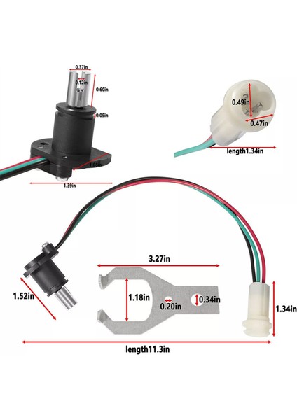 873531 22314183 Potansiyometre Trim ve Eğim Gönderici Sensörü Kiti Volvo Penta 290 Sterndrives Ad/dp/sx/ef/by/lk/kad/tamd (Yurt Dışından) modelleri