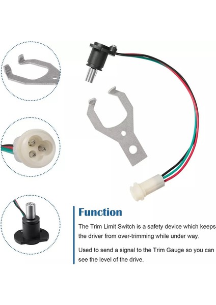 873531 22314183 Potansiyometre Trim ve Eğim Gönderici Sensörü Kiti Volvo Penta 290 Sterndrives Ad/dp/sx/ef/by/lk/kad/tamd (Yurt Dışından) fırsatları