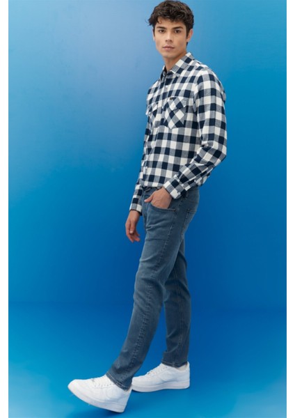 Daren Jean Pantolon Mavi Erkek Pantolon