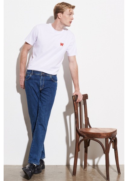 Texas Slim Fit Dar Kesim Normal Bel Esnek Jean Kot Pantolon