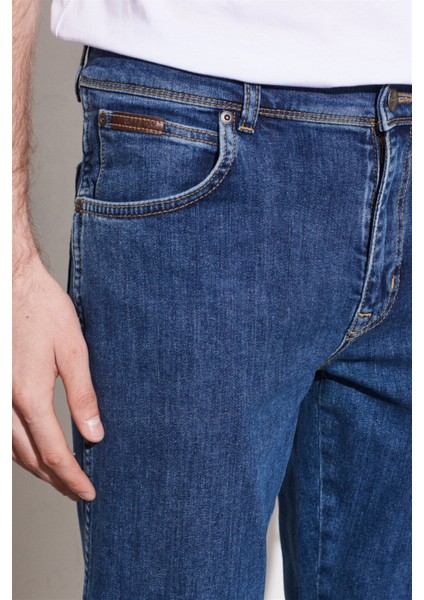 Texas Slim Fit Dar Kesim Normal Bel Esnek Jean Kot Pantolon