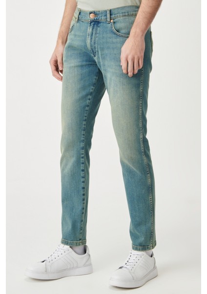 Slim Fit Dar Kesim Düşük Bel Taşlamalı Gri Esnek Larston Jean Denim Kot Pantolon modelleri