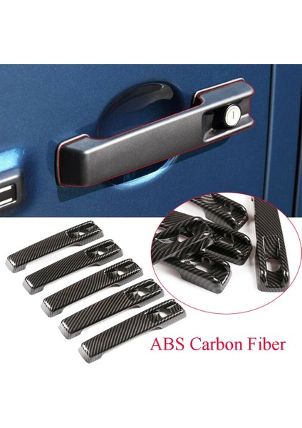 Araba Karbon Fiber Dış Kapı Kolu Ayar Kapağı Mercedes Benz G Sınıfı Için W463 W464 G65 G55 G63 G500 G550 2019-2020 (Yurt Dışından) fiyatları