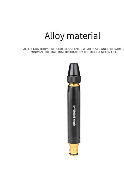 Araba Yıkama Nozulu Yüksek Basınçlı Sızdırmaz Hortum Nozulu Bahçe Hortumu Nozulu Araba ve Bahçe Sulama Için Uygundur (Meme) (Yurt Dışından) fırsatları