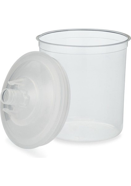 Otomotiv Boya Karıştırma Kabı ve Astar Seti Tek Kullanımlık Boya Tabancası Kapları Otomotiv Boya Filtre Kapakları ve Adaptörleri 10'lu Paket B (Yurt Dışından) indirimleri