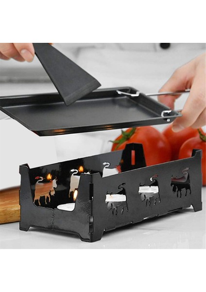 Peynir Izgara Seti Yapışmaz Peynir Fırını Seti Spatulalı Peynir Eritme Tavası Katlanabilir Saplı Mutfak Aletleri (Yurt Dışından) fırsatları