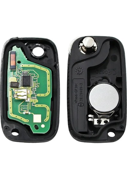Renault Clio Twingo Kangoo Master Modus Için 433MHZ ID46 PCF7961 Çipli 2 Düğmeli Katlanır Kapaklı Uzaktan Anahtar (Yurt Dışından) fırsatları