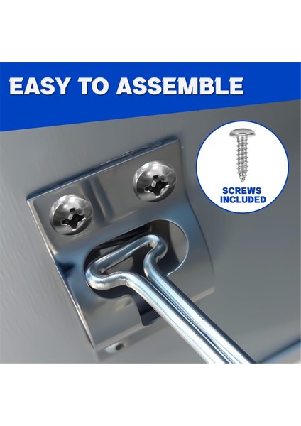 Karavan Kapı Mandalı - Karavan Kapı Tutucu, Paslanmaz Çelik Römork Kapı Mandalı, 4 Inç Karavan T Tipi Kapı Tutucu (Yurt Dışından) modelleri