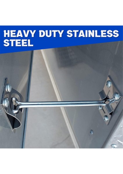 Karavan Kapı Mandalı - Karavan Kapı Tutucu, Paslanmaz Çelik Römork Kapı Mandalı, 4 Inç Karavan T Tipi Kapı Tutucu (Yurt Dışından) fırsatları