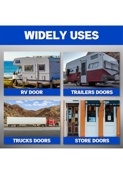 Karavan Kapı Mandalı - Karavan Kapı Tutucu, Paslanmaz Çelik Römork Kapı Mandalı, 4 Inç Karavan T Tipi Kapı Tutucu (Yurt Dışından) indirimleri