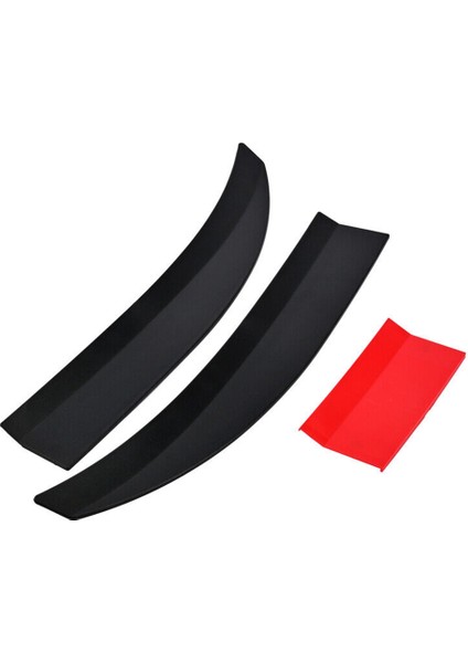 Universal Araç Spoyleri, Ayarlanabilir Arka Bagaj Spoyleri Dudak Çatı Kuyruk Kanat Aksesuarları, Siyah+Kırmızı (Yurt Dışından) indirimleri