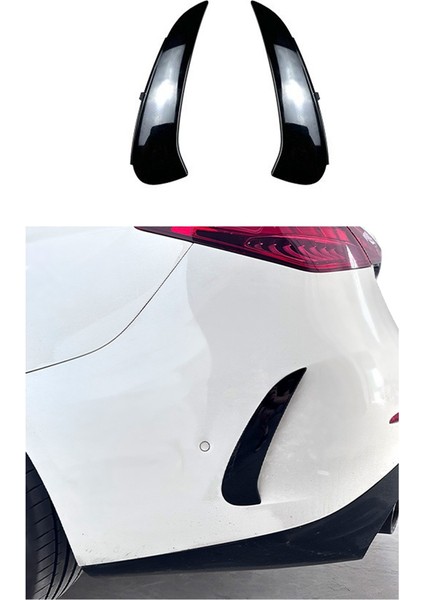 Parlak Siyah Arka Tampon Spoiler Hava Firar Çıkışı Ayar Kapağı Mercedes-Benz C-Class W206 C260 2022+ Araba Aksesuarları (Yurt Dışından) fiyatları