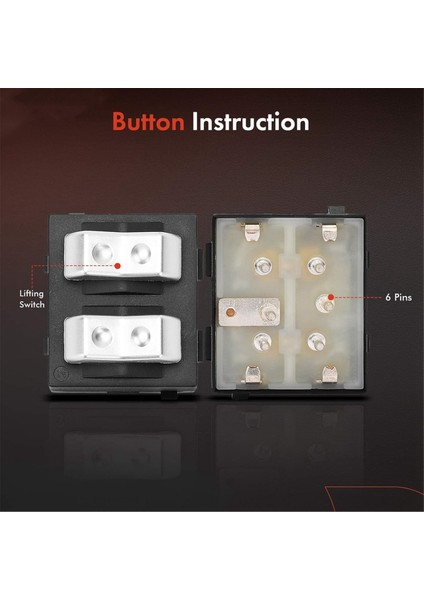 Sürücü Tarafı Ana Elektrikli Cam Anahtarı 56004831 4360167 Dodge B150 B250 B350 D100 D150 D250 D350 Ramcharger W100 (Yurt Dışından) fiyatları