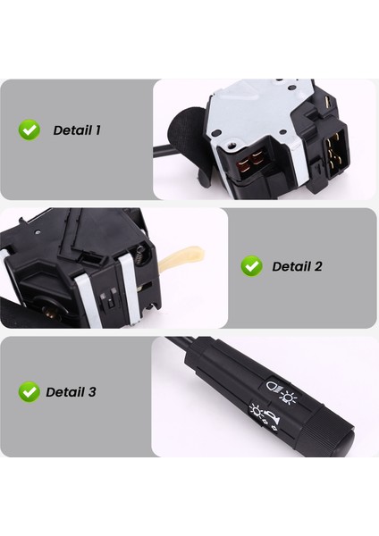 Renault Comut R5 R4 510032716601 7700710407 7701349718 Için Araba Dönüş Sinyal Lambası Anahtarı (Yurt Dışından) indirimleri