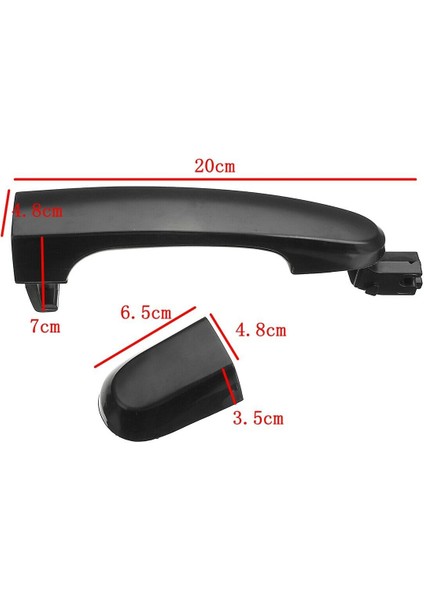 Kıa Sportage 2005 2006 2007 2008 2009 2010 Için Dış Dış Kapı Kolu Değişimi Sol ve Sağ (Yurt Dışından) indirimleri