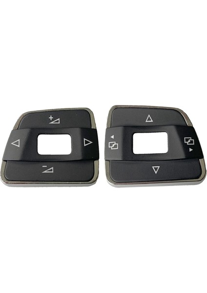 Çok Işlevli Direksiyon Simidi Anahtarı Düğmesi Kapağı Kapağı Trim Vw Passat B7 Sharan 2011-2015 (Yurt Dışından)