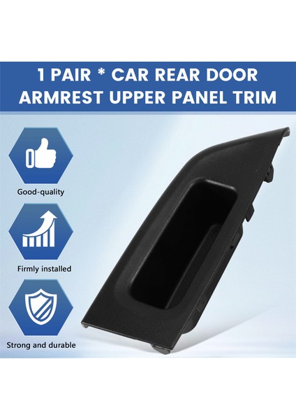 Toyota Yaris 2012-2014 Için 1 Çift Arka Kapı Kol Dayanağı Üst Panel Döşemesi 74271-52240-C0 74272-52240-C0 Pencere Anahtarı Çerçevesi (Yurt Dışından) fırsatları