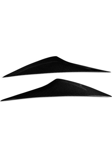 Mazda 3 2014-2016 Için Araba Ön Far Kaşı Far Göz Kapağı Kaşı Karbon Fiber Kaplama (Yurt Dışından) indirimleri