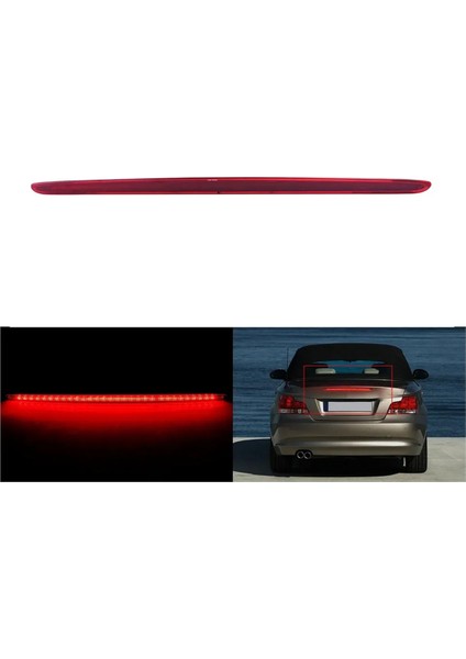 Bmw 1 Serisi E82 E87 2007-2013 Kırmızı Için Araba LED Yüksek Montajlı Fren Lambası Üçüncü Fren Lambası Stop Sinyal Lambası (Yurt Dışından) fiyatları