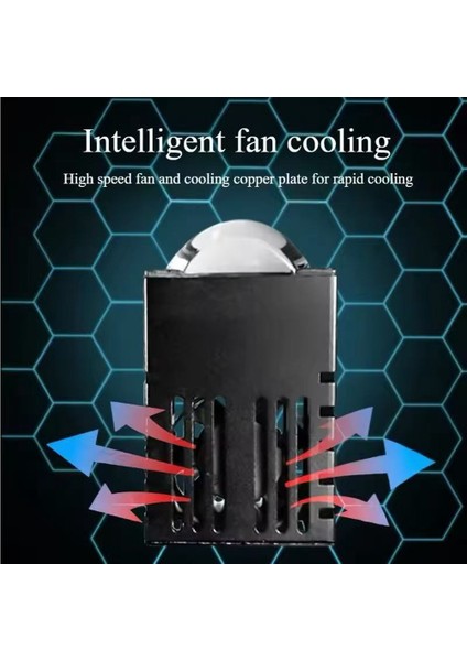 Evrensel Araba 1,5 Inç LED Far Sis Lambası Izgara Işığı Beyaz ve Sarı Çift Işık (Yurt Dışından) fırsatları