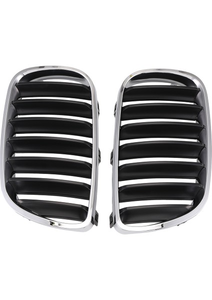 Bmw X3 E83 2004-2006 Araç Böbrek Tampon Izgarası Izgara Tabanı Orta Ağ Izgaraları 51113420091 51113420092 (Yurt Dışından)