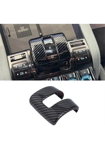 Byd Shark 2024 2025 Iç Aksesuarları Karbon Fiber Için Araç Vites Topuzu Dekorasyon Kapağı Vites Kolu Başlığı Kaplaması (Yurt Dışından) modelleri