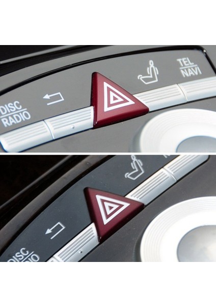 Mercedes S Sınıfı S300 2006-2013 Için W221 Kırmızı Tehlike Lambası Anahtarı Düğmesi Kapağı Otomatik Acil Durum Flaşörü Anahtarı Kabuğu (Yurt Dışından) fırsatları