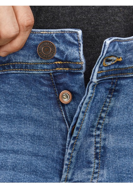 12184473_Jjiglenn Joriginal Mf 031 Düşük Bel Skinny Fit Düz Erkek Denim Pantolon