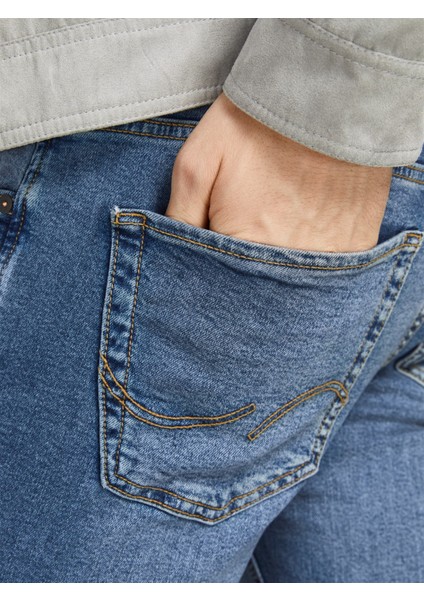 12184473_Jjiglenn Joriginal Mf 031 Düşük Bel Skinny Fit Düz Erkek Denim Pantolon