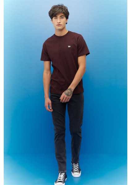 Rider Slim Fit Dar Kesim Normal Bel Esnek Jean Kot Pantolon