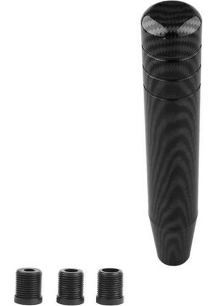 18 cm Araba Evrensel Manuel Şanzıman Vites Topuzu Karbon Fiber Yarış Arabası Vites Kolu Topuzu (Yurt Dışından)