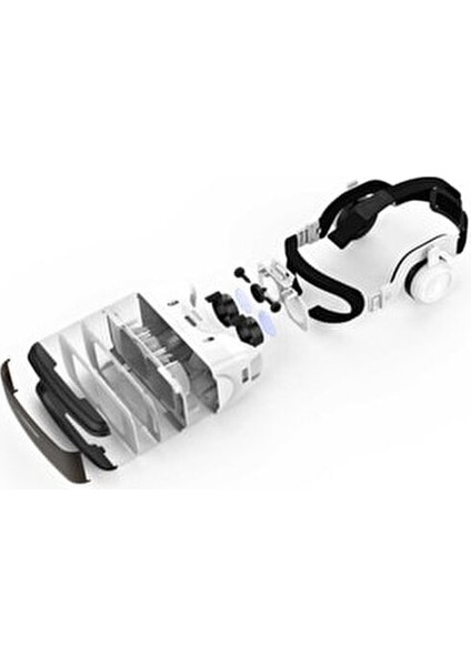 3D Sanal Gerçeklik Gözlüğü 4.7-6.7 İnç Oyun ve Film Tutkunları İçin