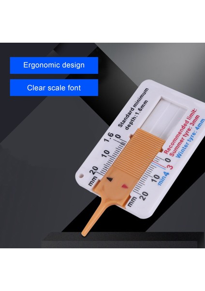 4 Adet Lastik Diş Derinlik Ölçer 0-20mm Otomobil Lastiği Diş Derinlik Ölçer Kaliper Lastik Cetveli Vernier Derinlik Göstergesi (Yurt Dışından) indirimleri