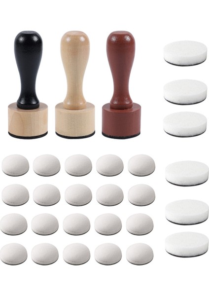 Mini Mürekkep Karıştırma Araçları Değiştirilebilir Yuvarlak Köpükler Dıy Scrapbooking Mürekkepleri Boya Kağıt El Sanatları Kart Yapımı Için Yedekler (Yurt Dışından)