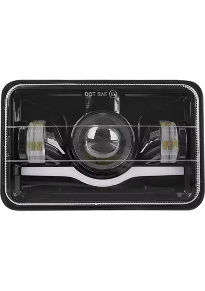 Suzuki DRZ400S DRZ400SM DRZ250 DRZ400 DRZ400E Için Projektör Küresel Lens 4X6IN LED Far H4656 H4651 LED Far (Yurt Dışından)