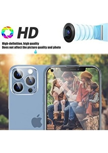 Apple iPhone 13 Uyumlu Ekran Koruyucu Kırılmaz Cam İnce Tasarım