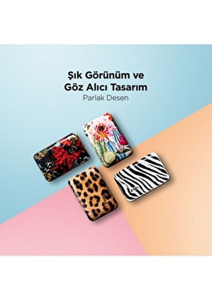 Artpower 10.000 MAH Kapasite 3 USB Çıkışlı Powerbank - Zebra indirimleri