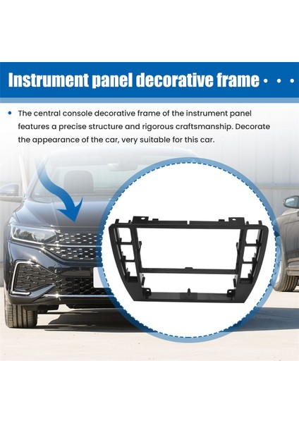 3B0858069 Iç Gösterge Paneli Orta Konsol Trim Çerçevesi Radyo Ön Çerçevesi Passat B5 2001, 2002, 2003, 2004 ve 2005 Için (Yurt Dışından) indirimleri