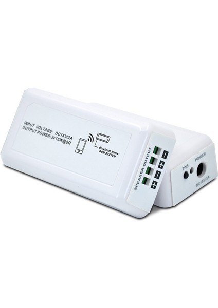 Bluetooth Ses Amplifikatörü Ev Gücü 15W X2 Mini Amplifikatör Banyo Ses Sistemi Duvar Tavan Müzik Hoparlörleri Ab Fişi (Yurt Dışından)