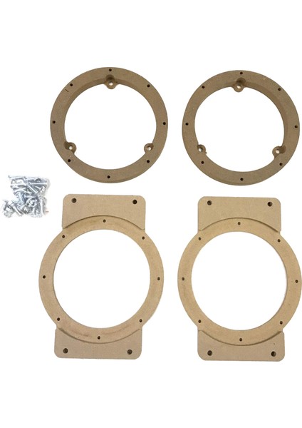 Suzuki Jimny JB64 JB74 2018-2020 Için Araba Hoparlör Ara Parçası Ahşap Hoparlör Montajları Araba Ses Sistemi Kornası Yeniden Takma Halkaları Mat Montajı (Yurt Dışından)