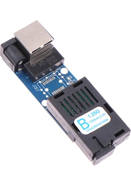 Mini Gigabit Fiber Optik Medya Dönüştürücü 10/100/1000MBPS Tek Modlu 3km Upc/apc Sc-Port Stil:b (Yurt Dışından)