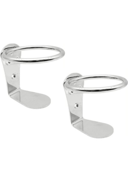 2 Adet Tekne Karavan Halka Bardak Içecek Tutucu 316 Paslanmaz Çelik Evrensel Içecek Tutucular Araba Deniz Tekne Aksesuar Bardak Tutucu (Yurt Dışından)