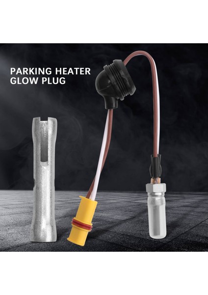 Eberspacher Glowpin Kızdırma Pimli Buji 1000-8000KVA Airtronic D2 D4 D4S Için Anahtarlı 12V-24V Dizel Isıtıcı (Yurt Dışından) fırsatları